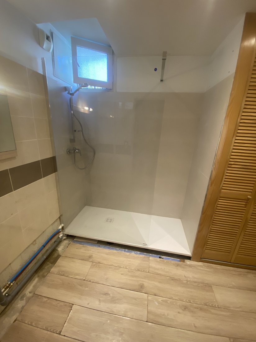 Salle de bain pendant travaux 5